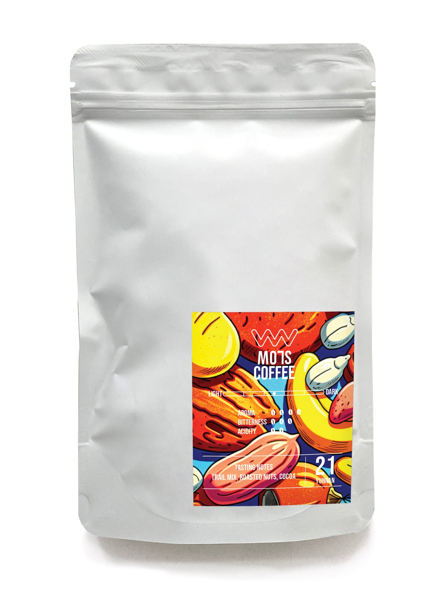 MO7S No.21 – Yunnan Trail Mix & Tea‑Like Finish Coffee Beans (200g)