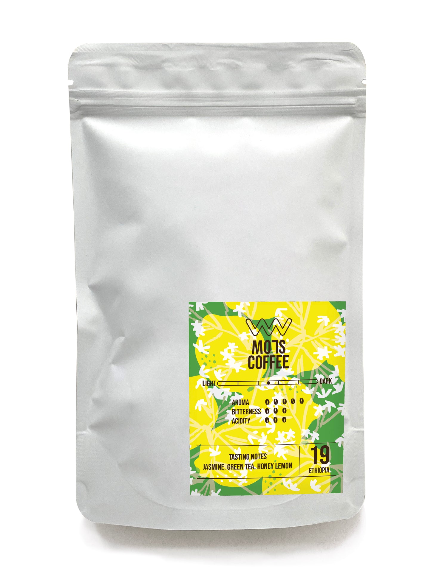 MO7S No.19 – Jasmine-Infused Coffee Beans (200g)