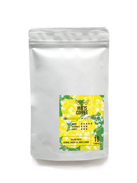 MO7S No.19 – Jasmine-Infused Coffee Beans (100g)