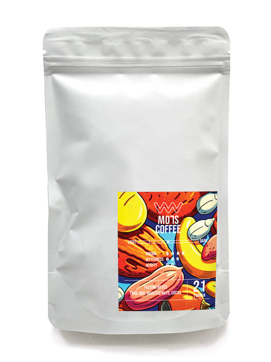 MO7S No.21 – Yunnan Trail Mix & Tea‑Like Finish Coffee Beans (200g)