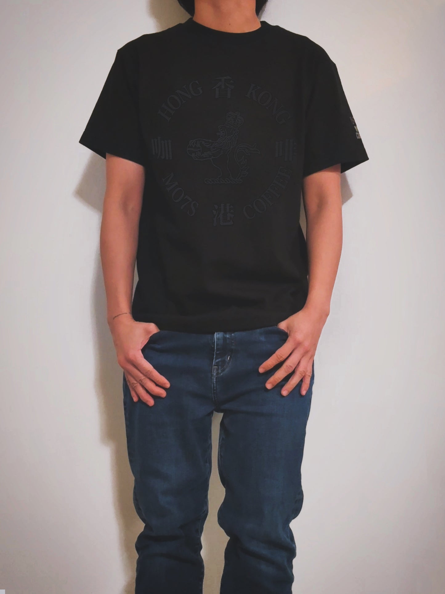 ALL BLACK – Hong Kong ✌🏽Two-Dollar Coin Tee