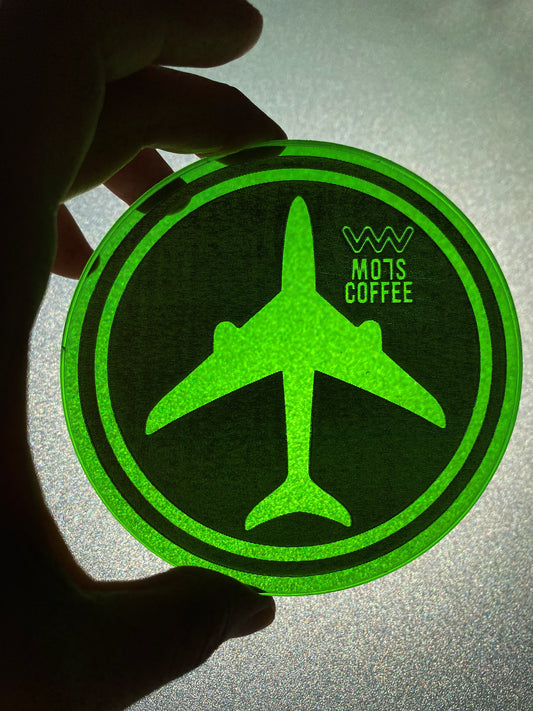 Aeroplane Chess Coaster – Green