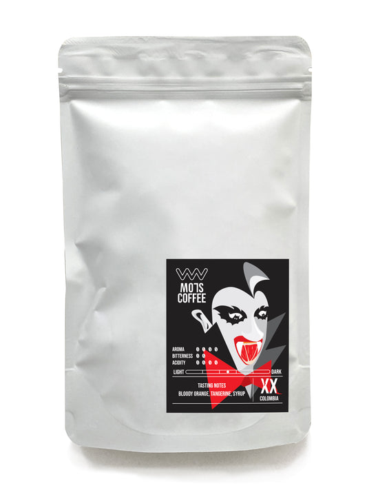 A steaming cup of MO7S No.XX coffee, beautifully balanced with pronounced sweetness and refreshing fruit acidity. Vibrant notes of blood orange, tangerine, and syrup shine through, complemented by a silky mouthfeel for an indulgent yet refreshing experience.